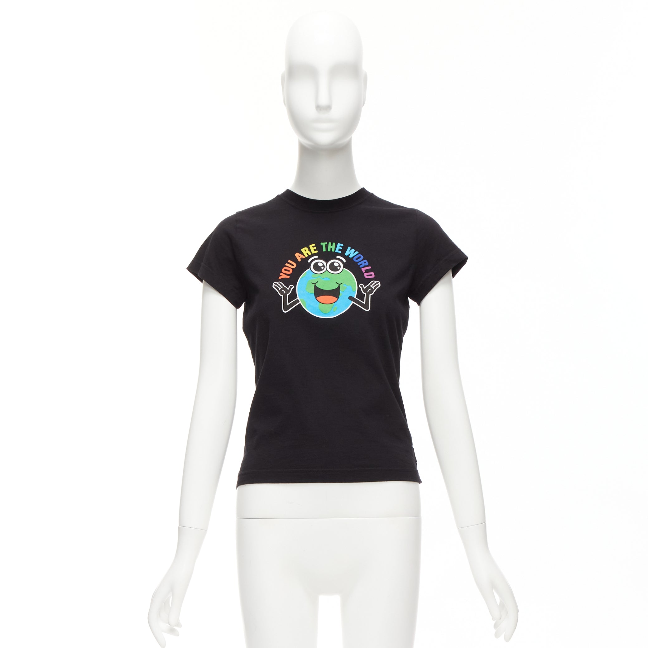 Balenciaga Rainbow Globe Shirt - Image 11