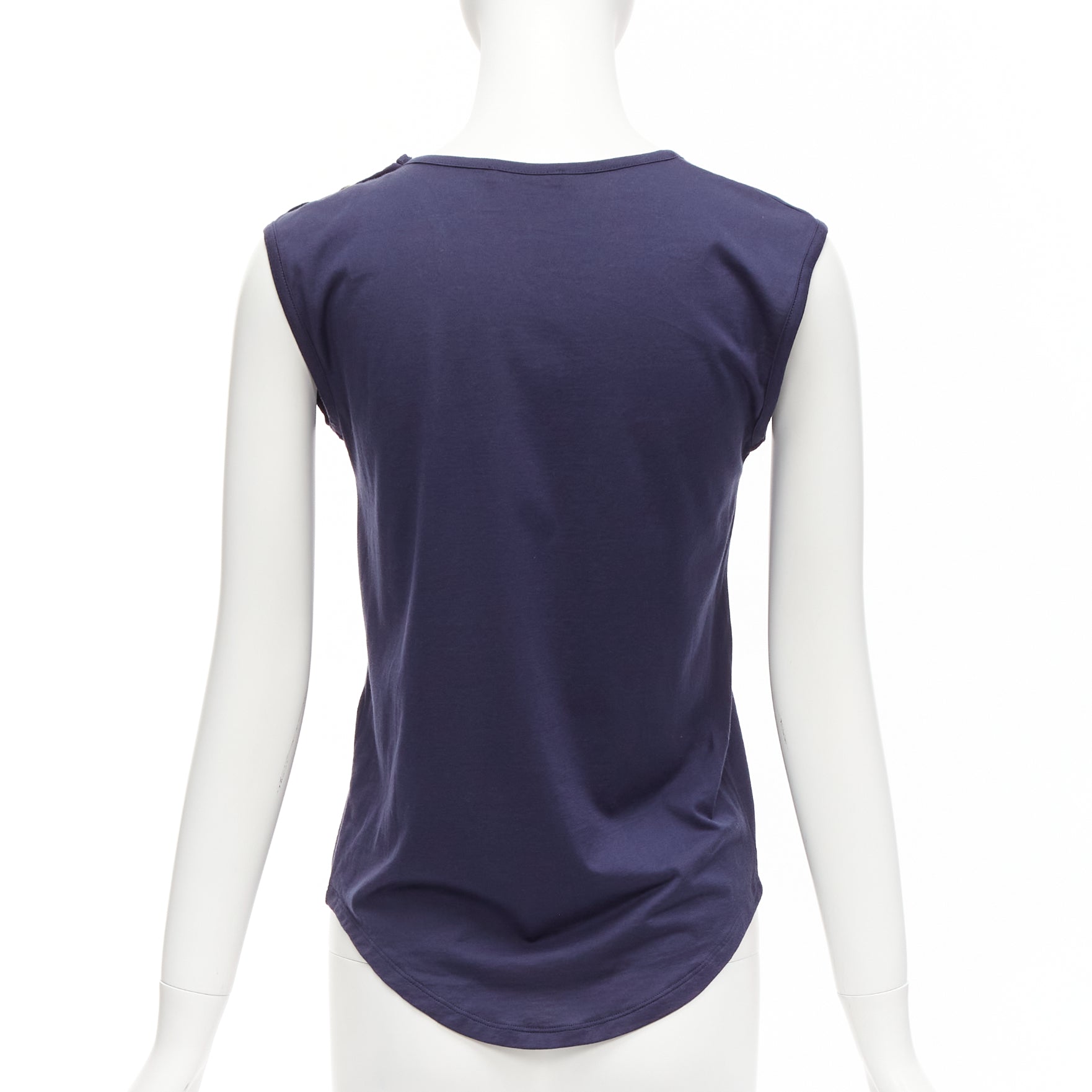 Balmain Foil Logo Tank - Side view