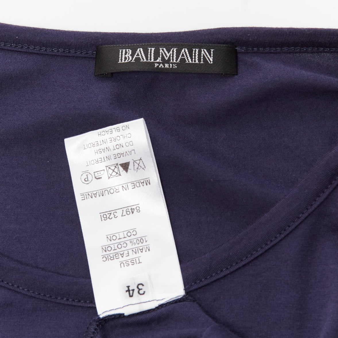 Balmain Foil Logo Tank - Image 10
