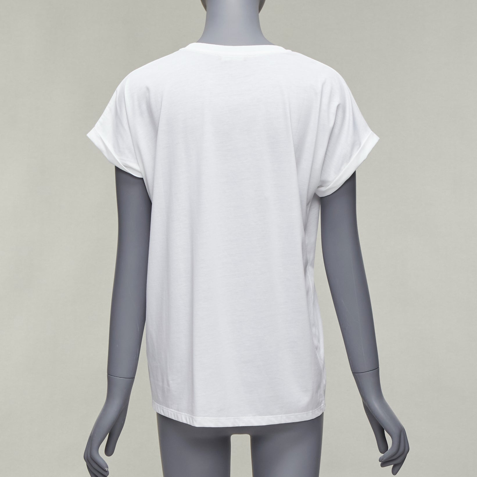 Balmain Logo Cotton Shirt - Side view