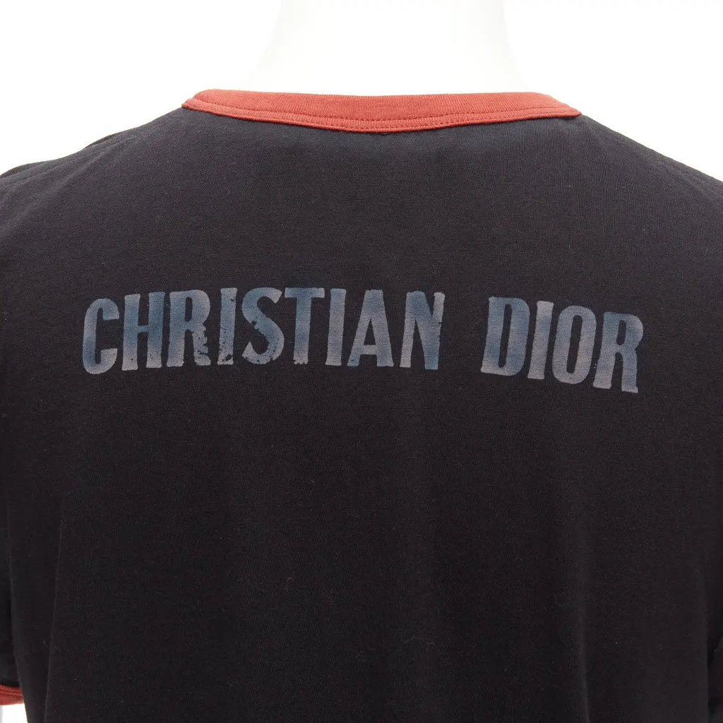 Dior Valentines J’adior Shirt Black Cotton Never worn - Back View