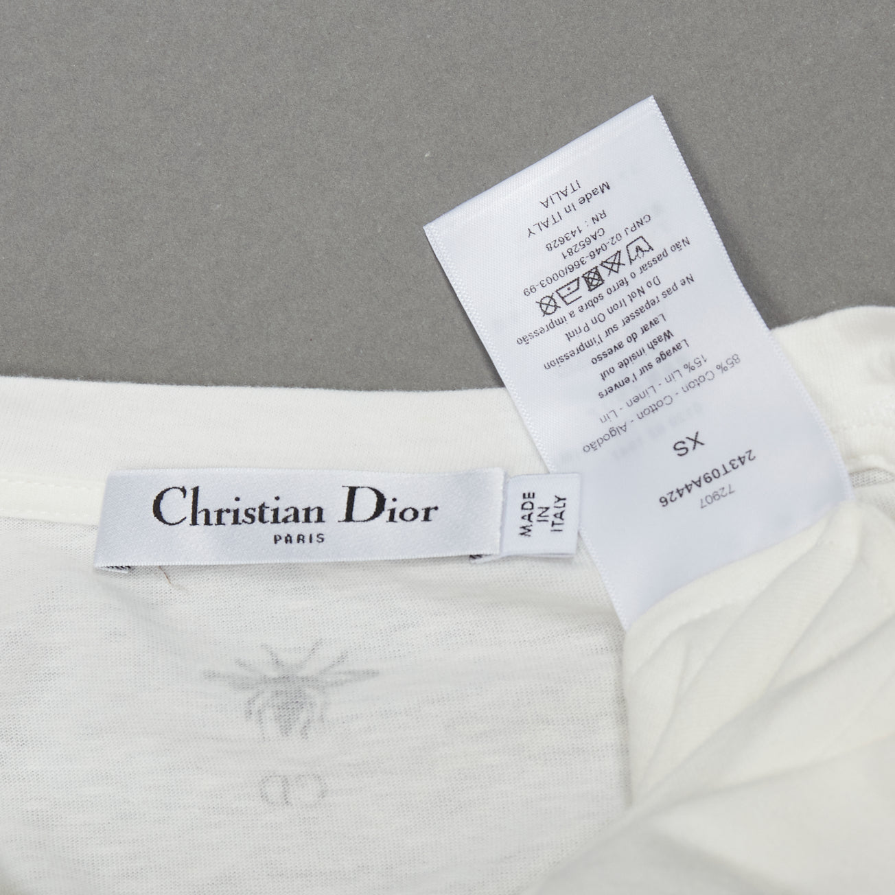 Dior Stamp Cotton Shirt - Image 10