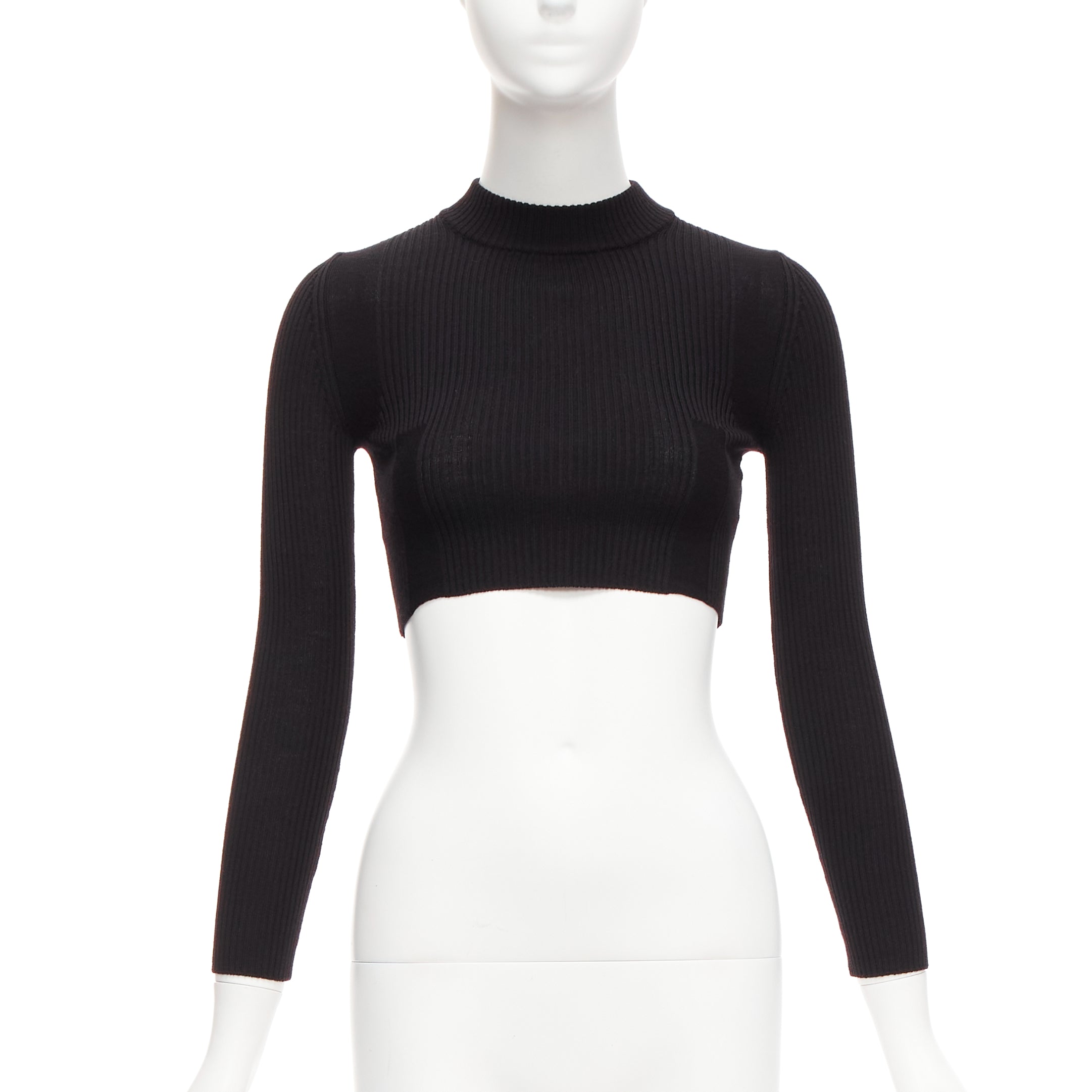 Maison Martin Margiela Ribbed Sock Crop Top