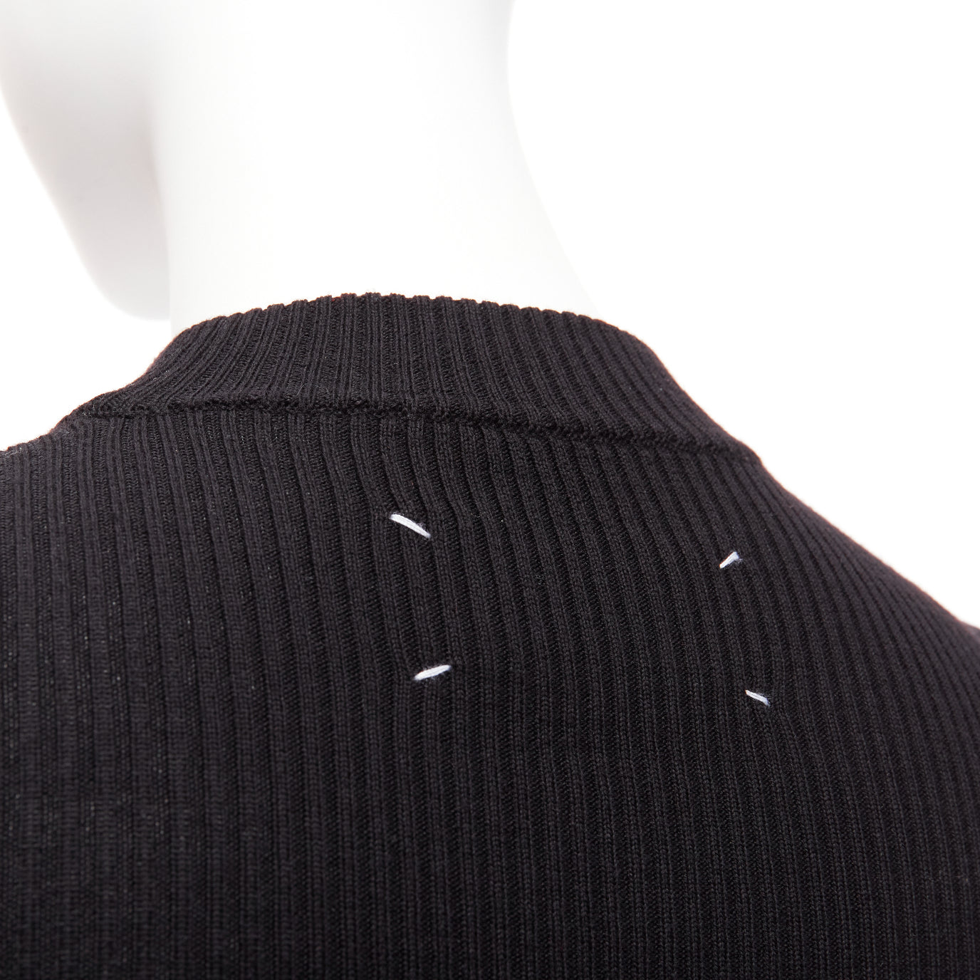 Maison Martin Margiela Ribbed Sock Crop Top - Detail 2