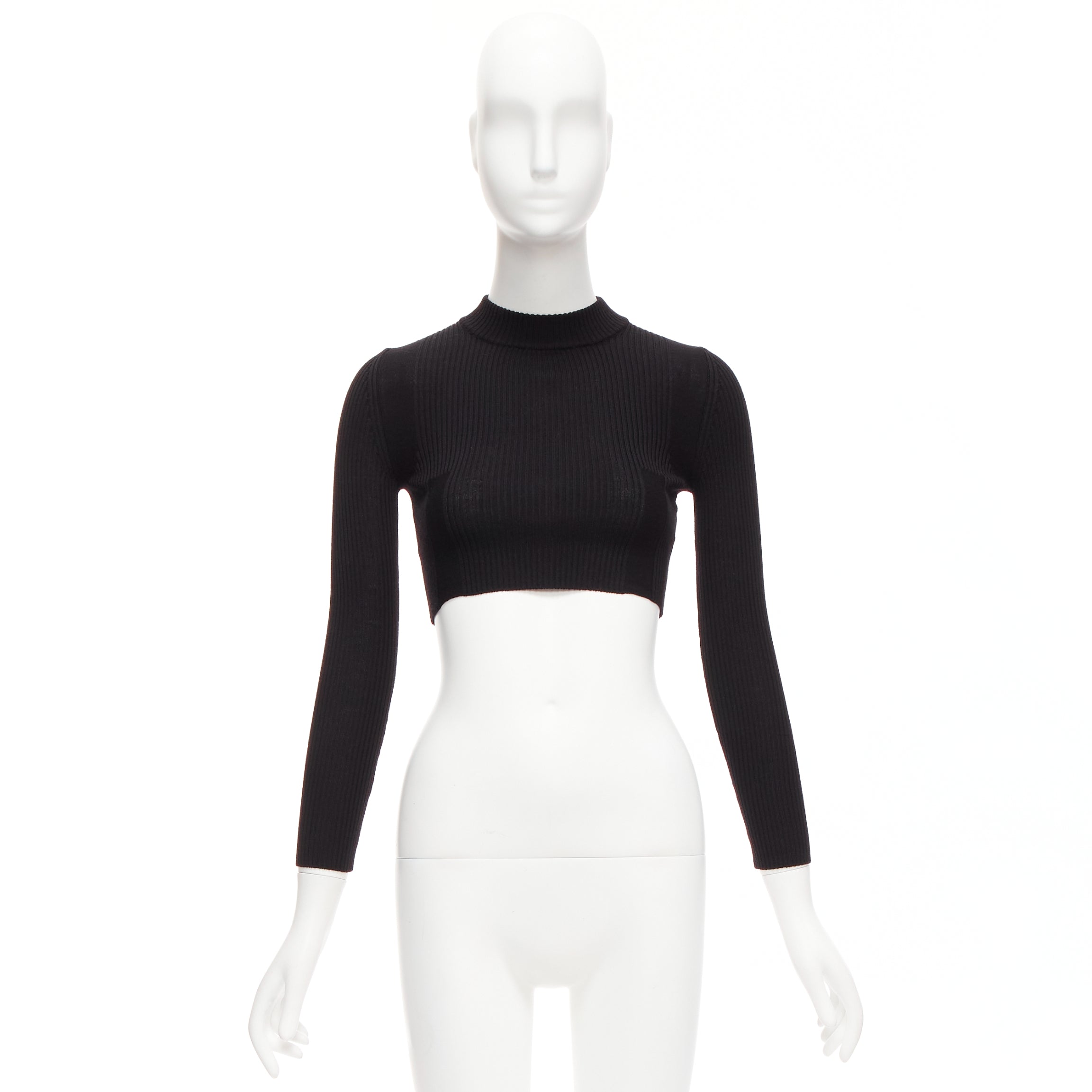 Maison Martin Margiela Ribbed Sock Crop Top - Image 11