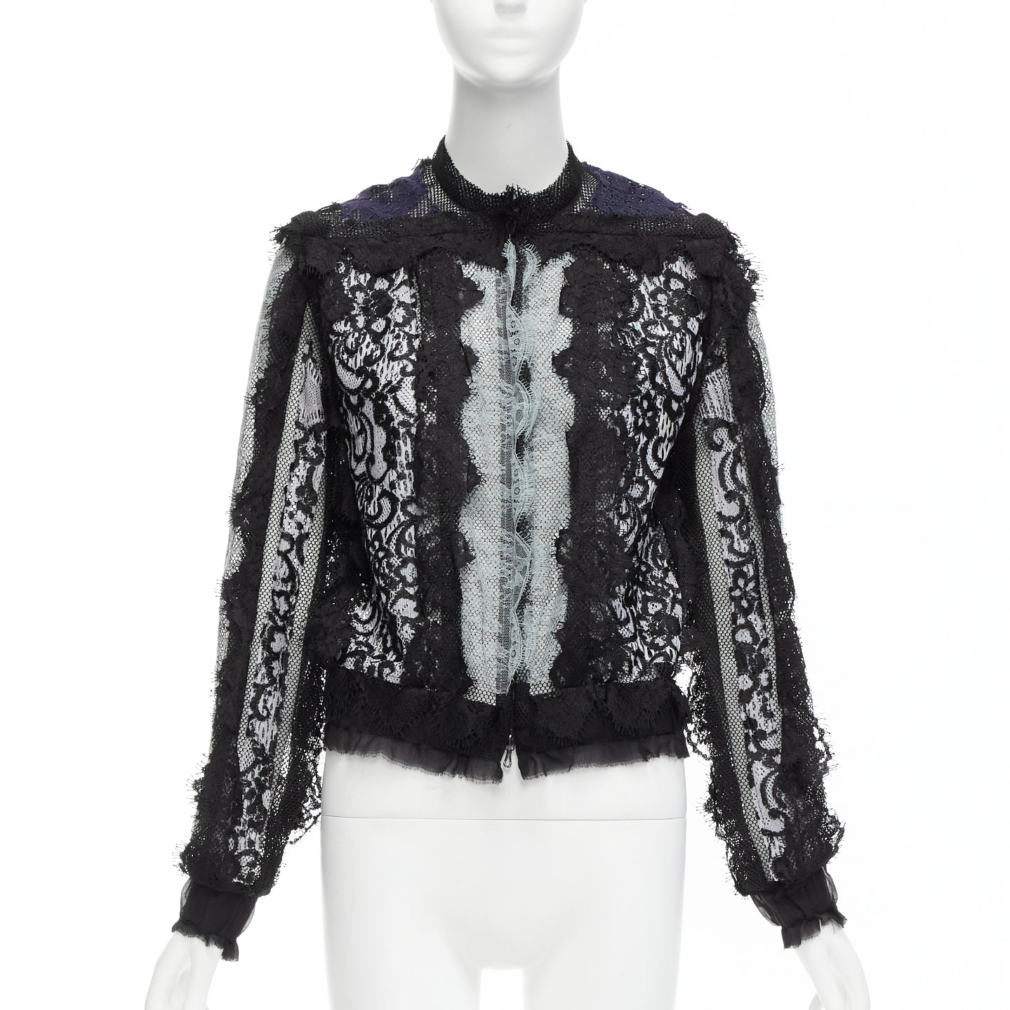 Lanvin Lace Sheer Jacket