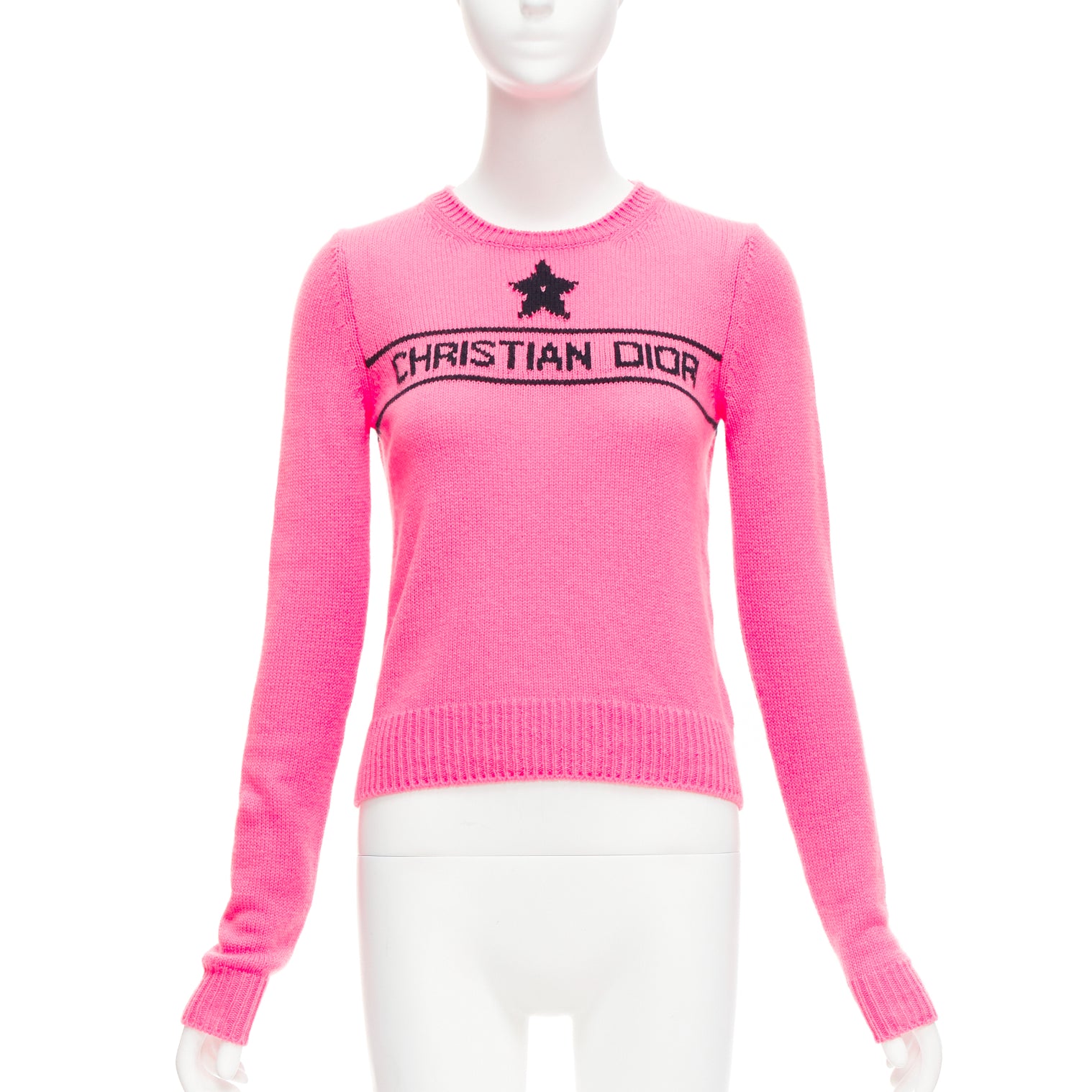 Dior Pink Star Sweater