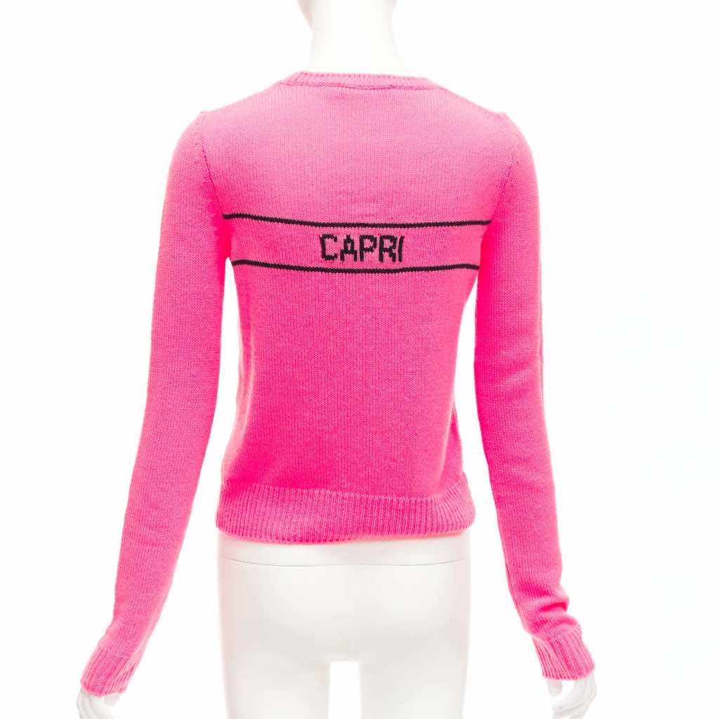Dior Pink Star Sweater - Side view