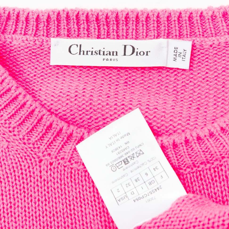 Dior Pink Star Sweater - Image 10