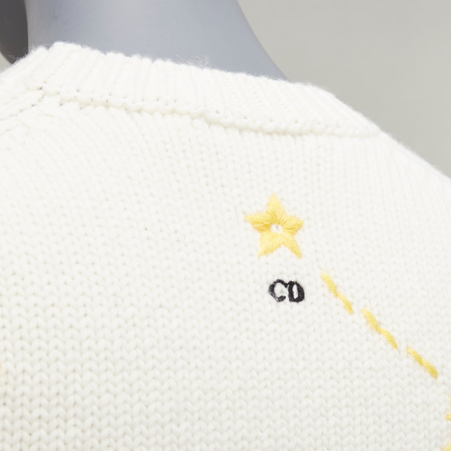 Dior Scorpio Zodiac Sweater - Back view