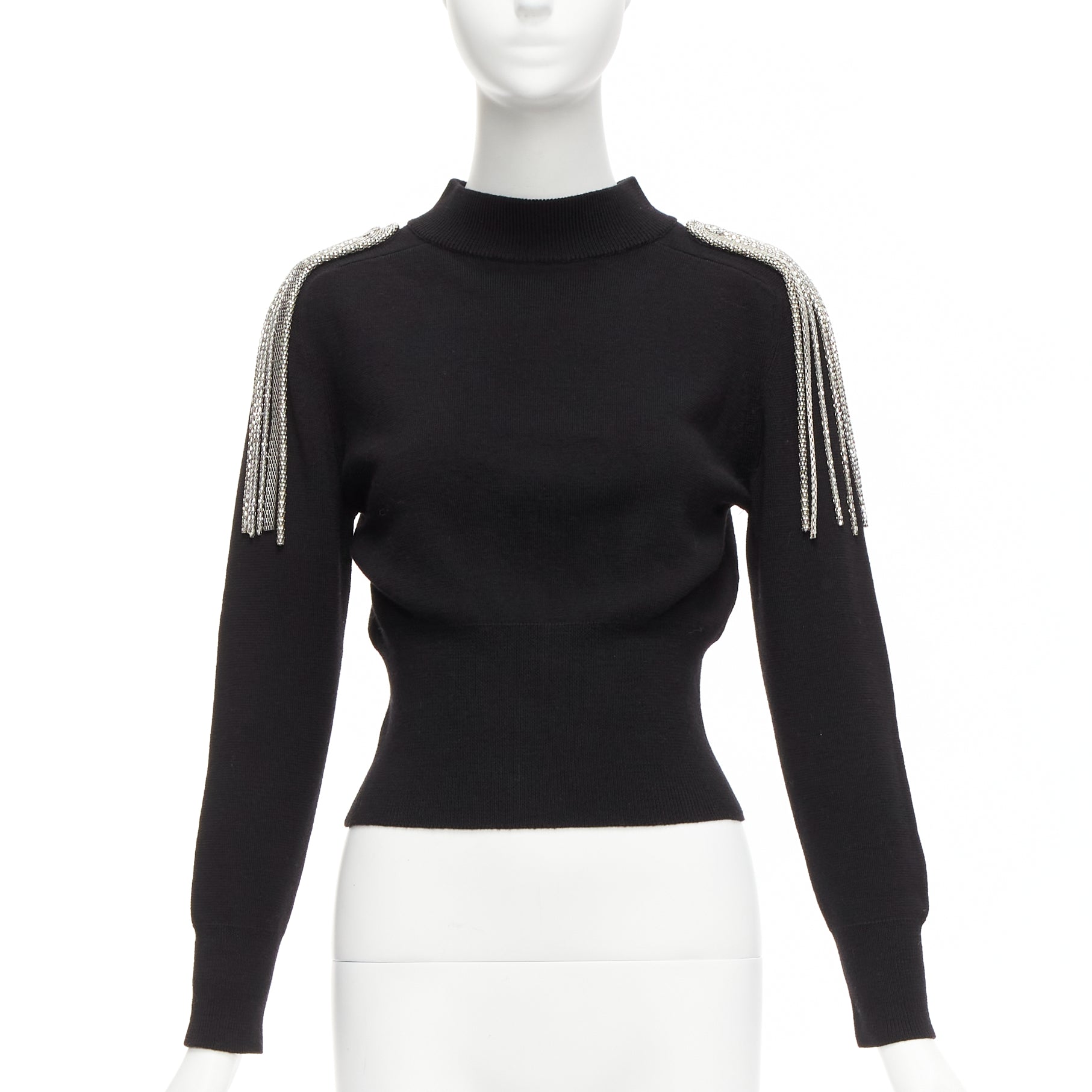 Christopher Kane Chain Shoulder Sweater