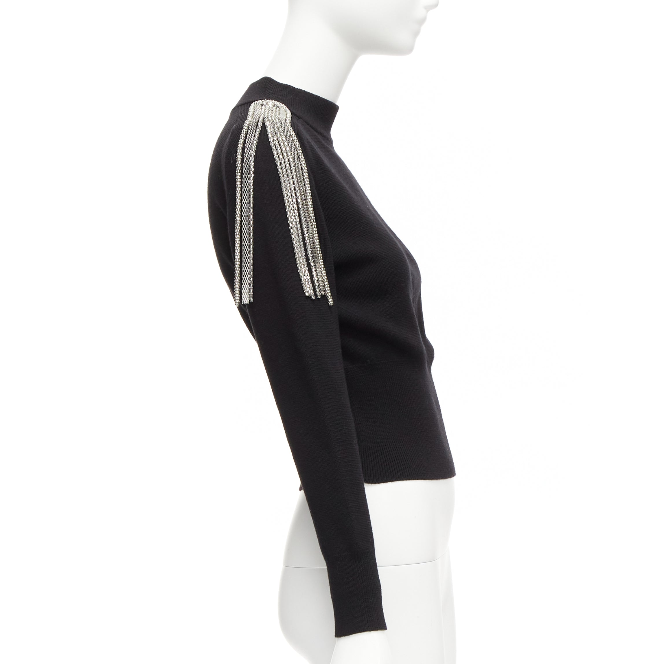 Christopher Kane Chain Shoulder Sweater - 4