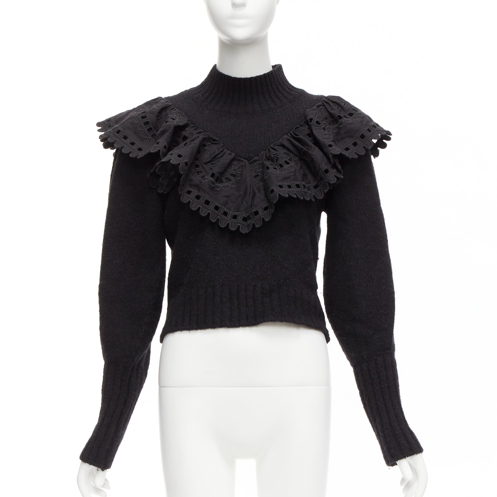 Sea New York Victorian Ruffle Sweater