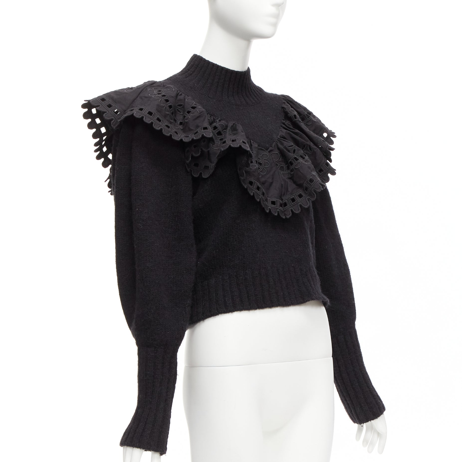 Sea New York Victorian Ruffle Sweater - Image 6