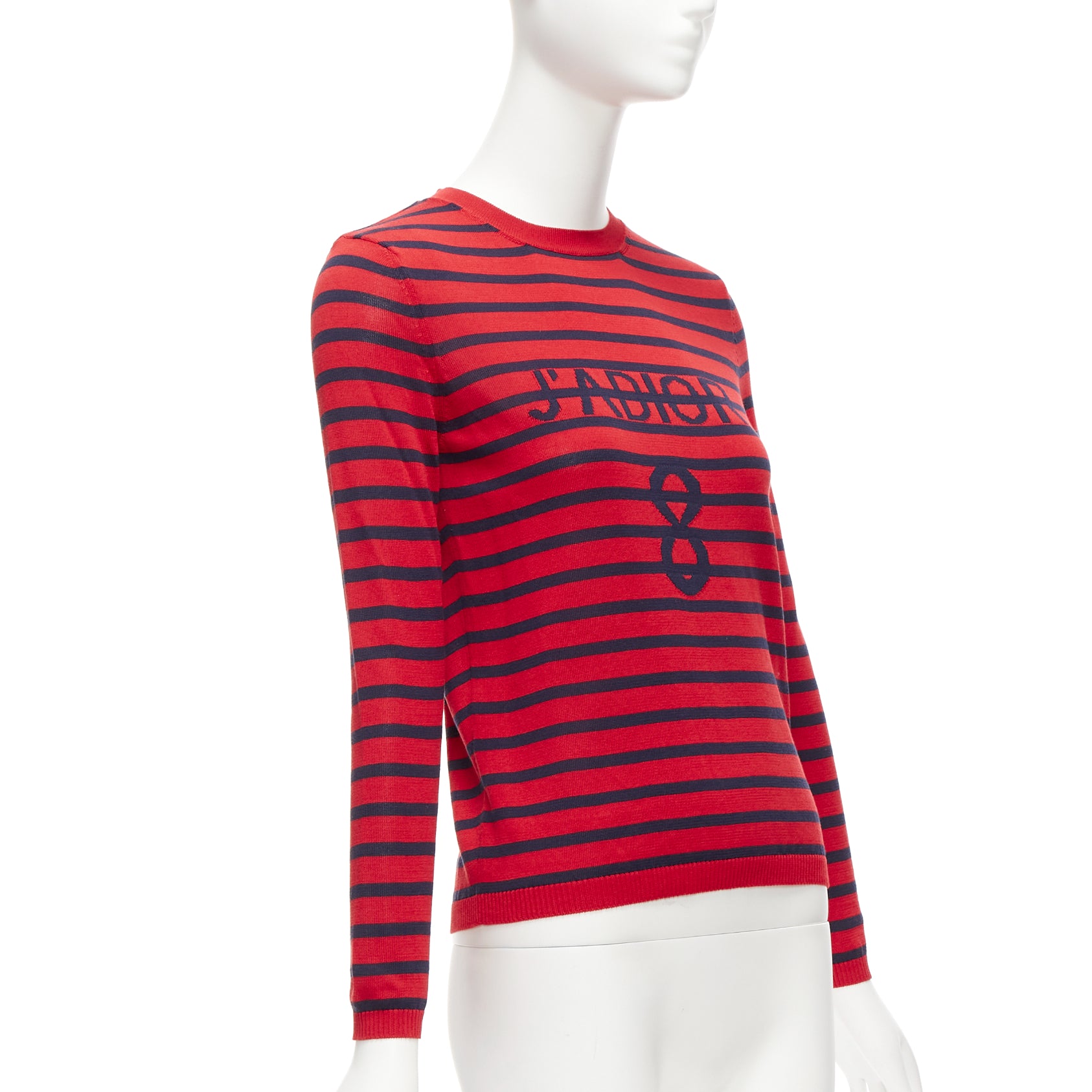 Dior Striped Silk Sweater - Image 6