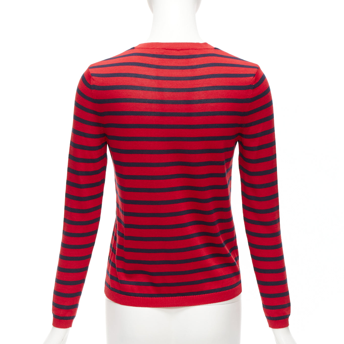 Dior Striped Silk Sweater - Side view