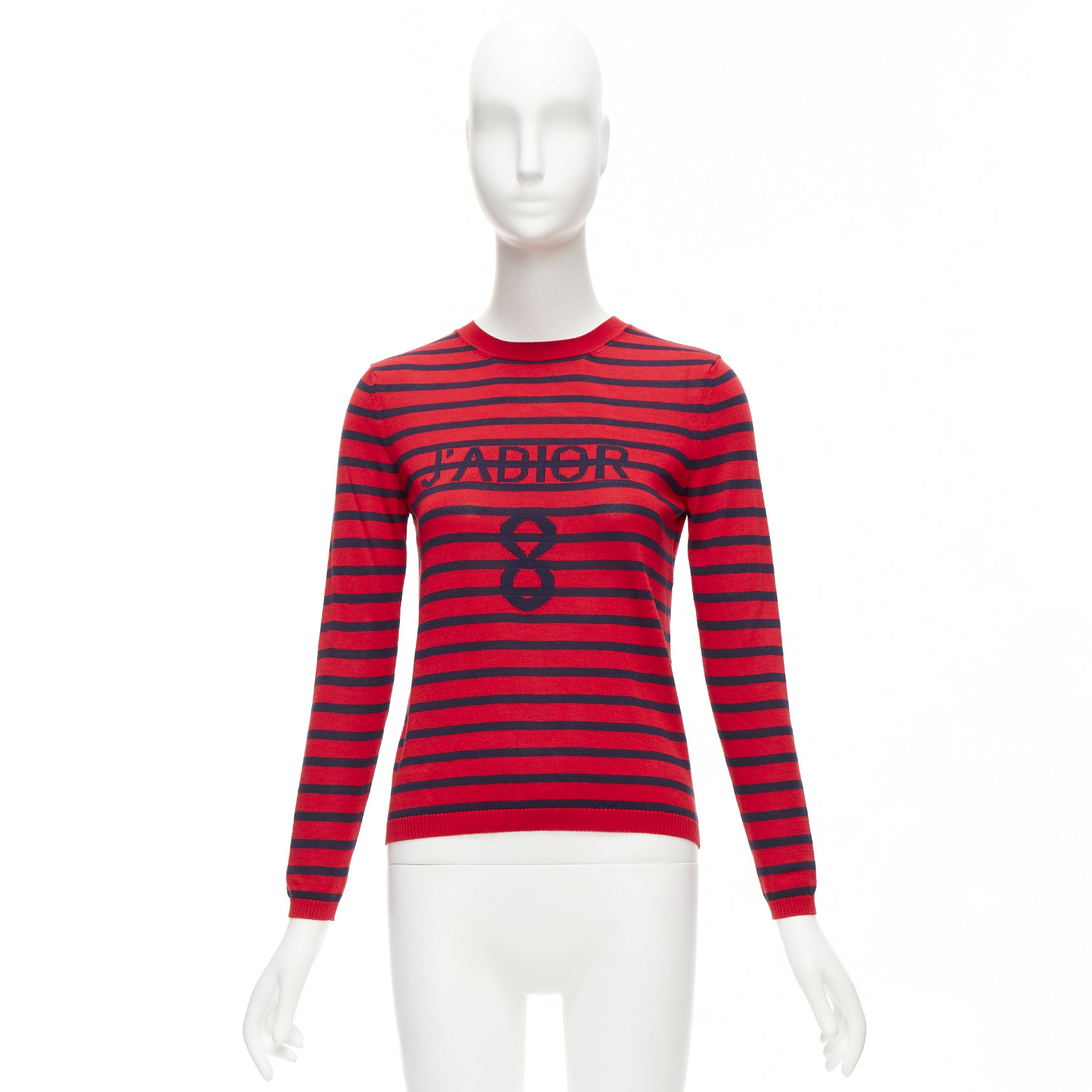 Dior Striped Silk Sweater - Image 11