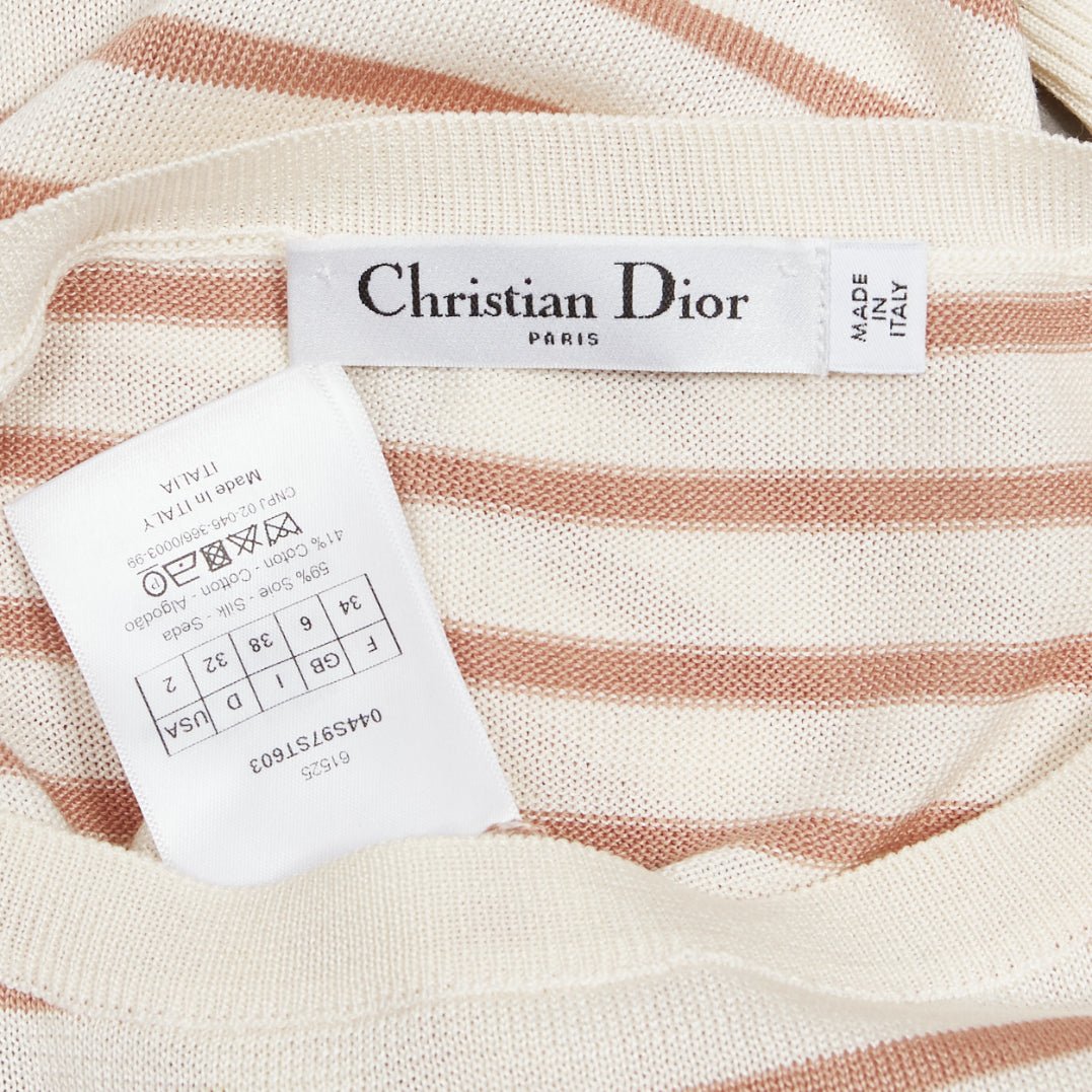 Dior St Tropez Stripe Sweater - Image 11