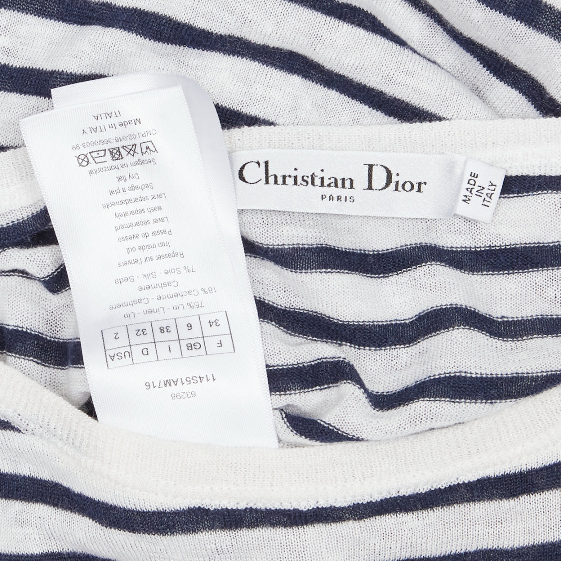 Dior Animal Stripe Sweater - Image 10