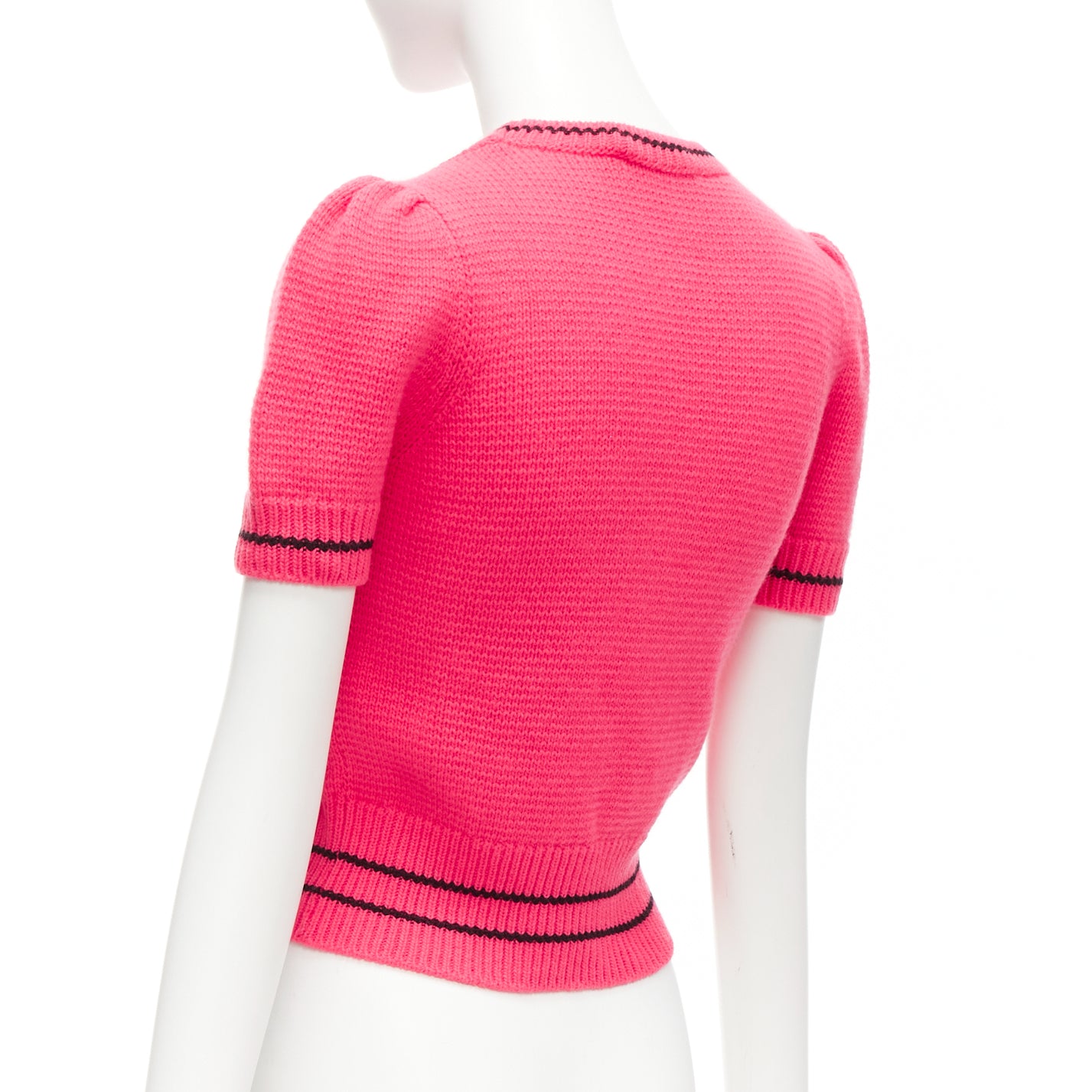 Dior Puff Sleeve Sweater - Detail 1