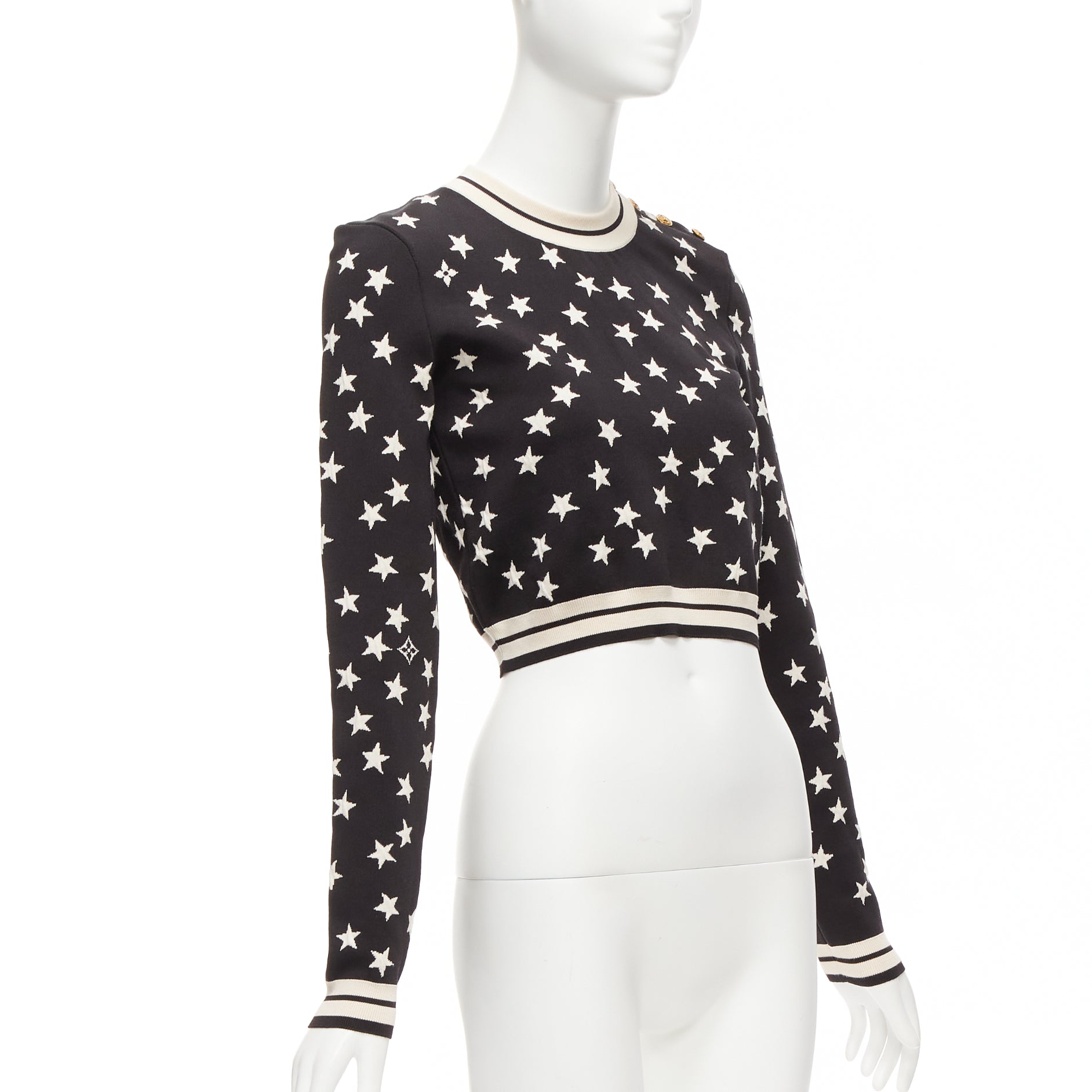 Louis Vuitton Star LV Crop Sweater - Image 6