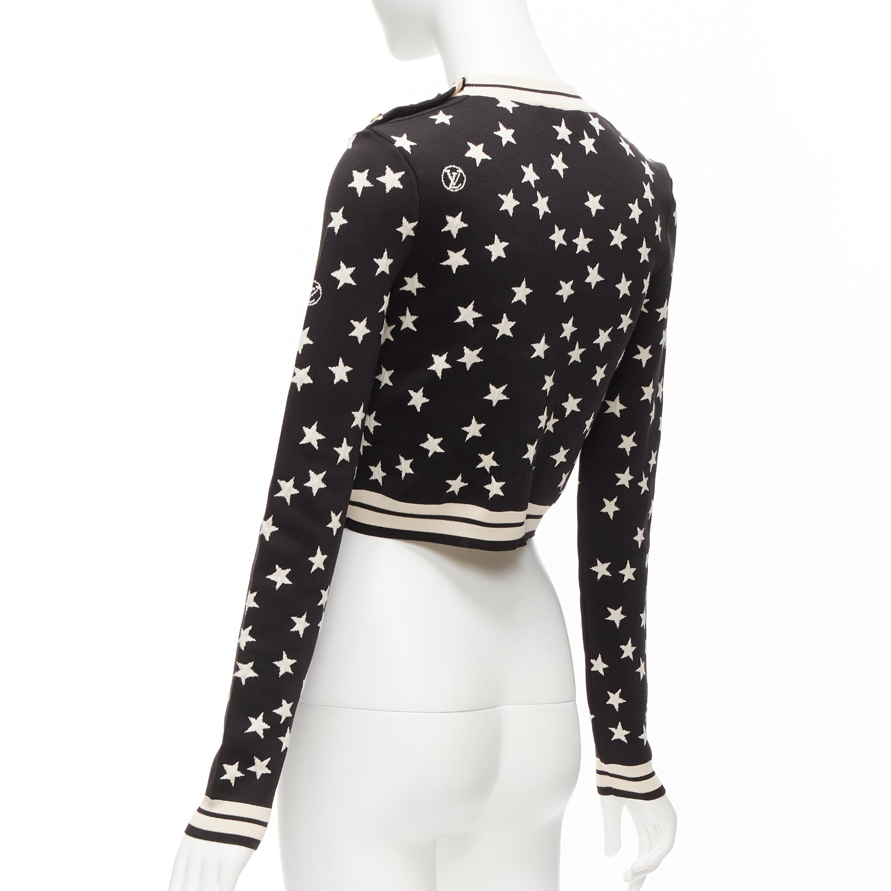 Louis Vuitton Star LV Crop Sweater - Detail 1