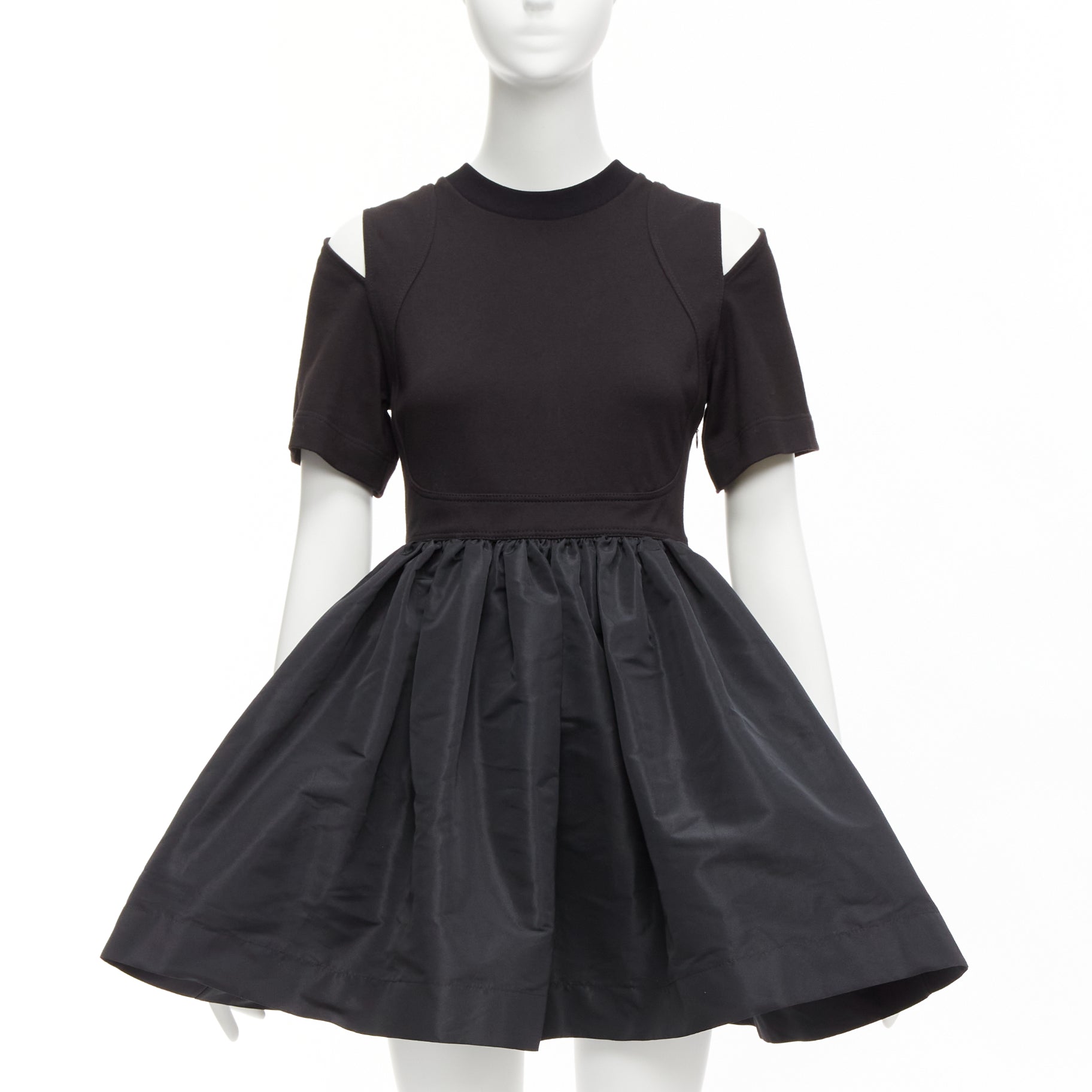Alexander Mcqueen Cold Shoulder Dress