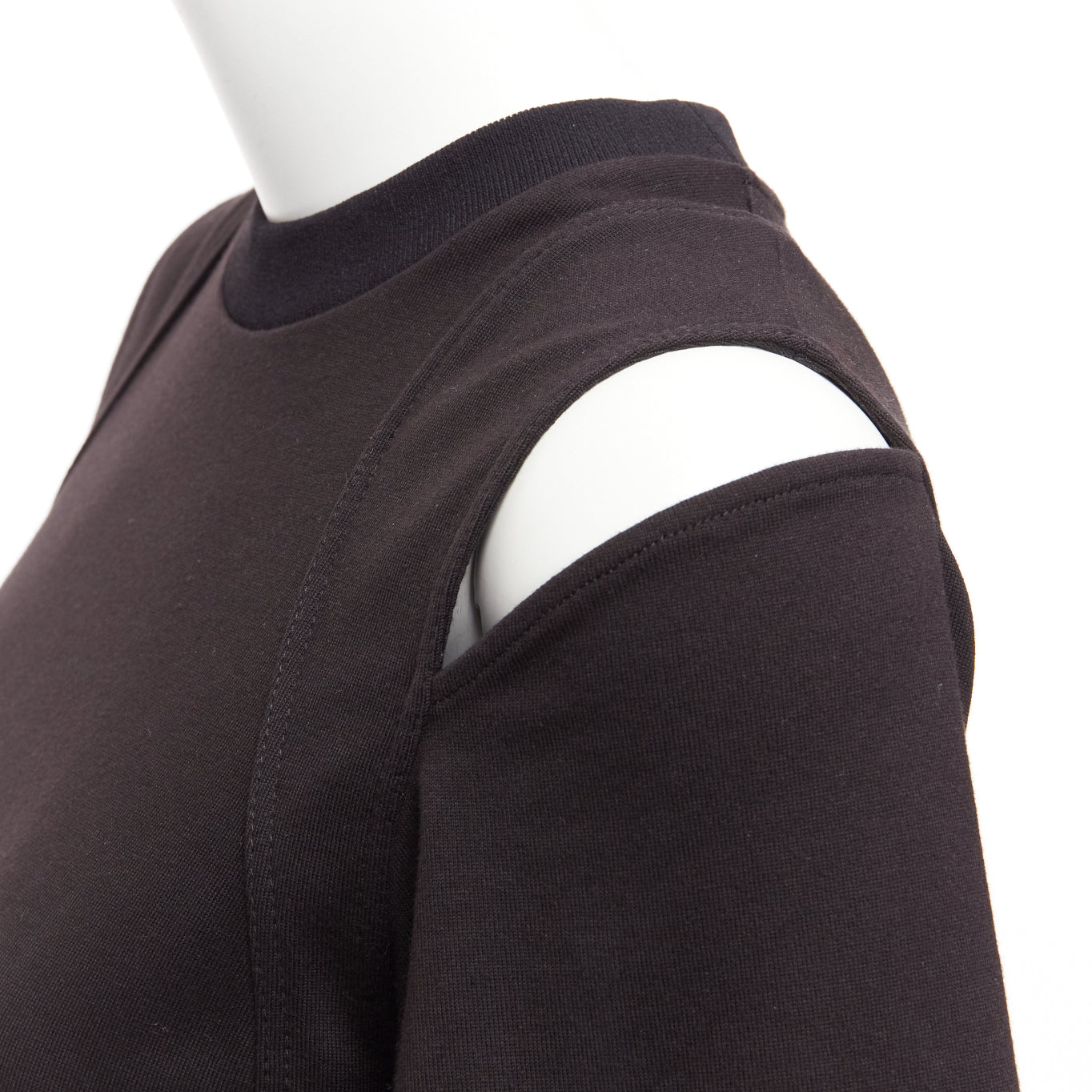 Alexander Mcqueen Cold Shoulder Dress - Detail 2