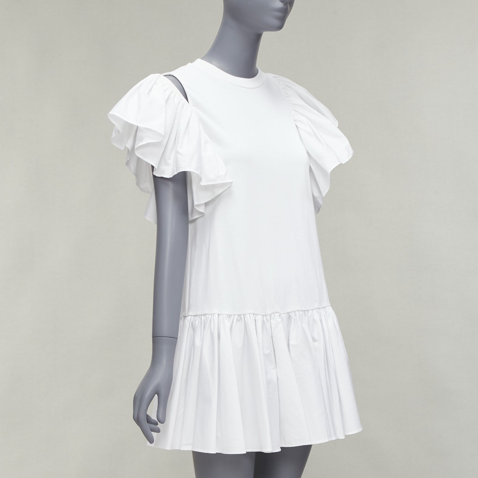 Alexander Mcqueen Ruffled Flared Dress - Image 6