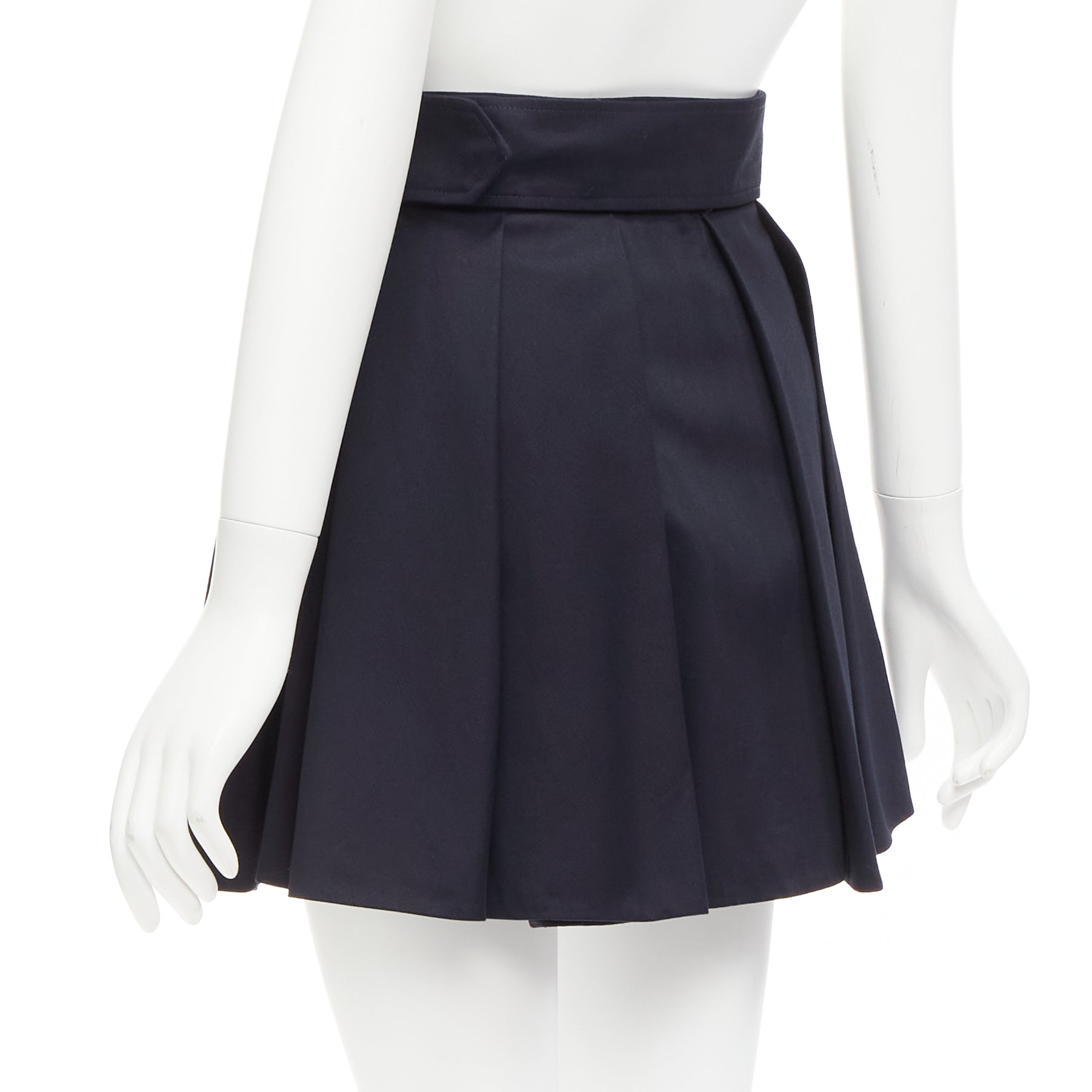 Patou Box Pleat Mini Skirt - Detail 1