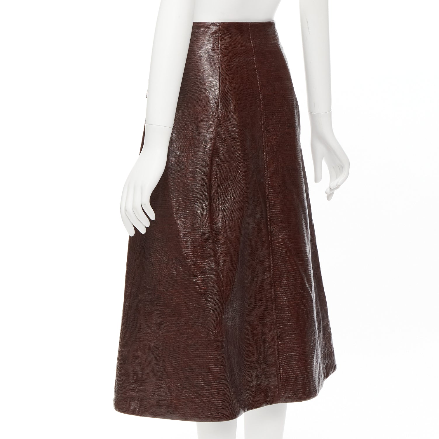 Beaufille Scaled Zip Skirt - Detail 1