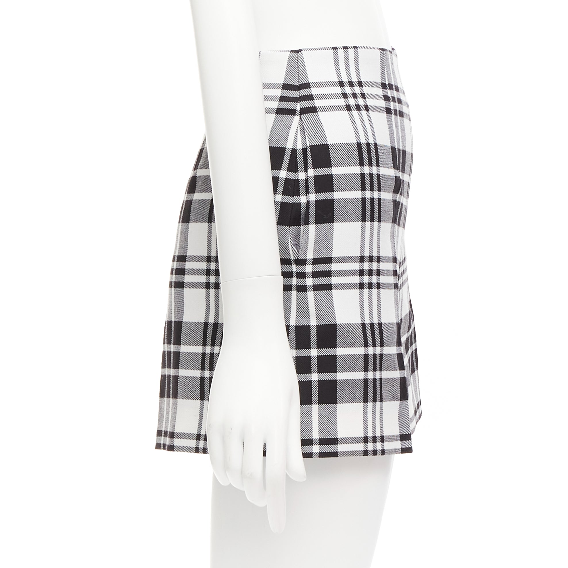 Dior Checked Wool Shorts - 4