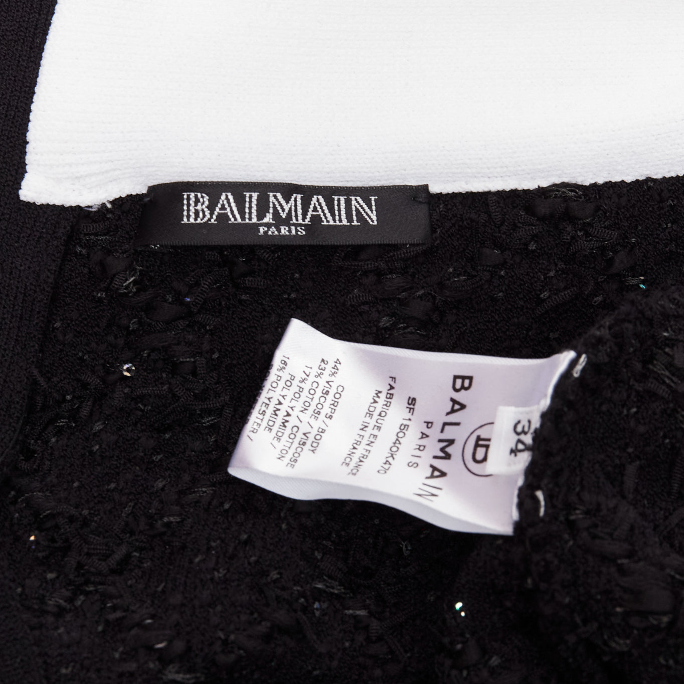 Balmain Sequins Tweed Shorts - Image 10