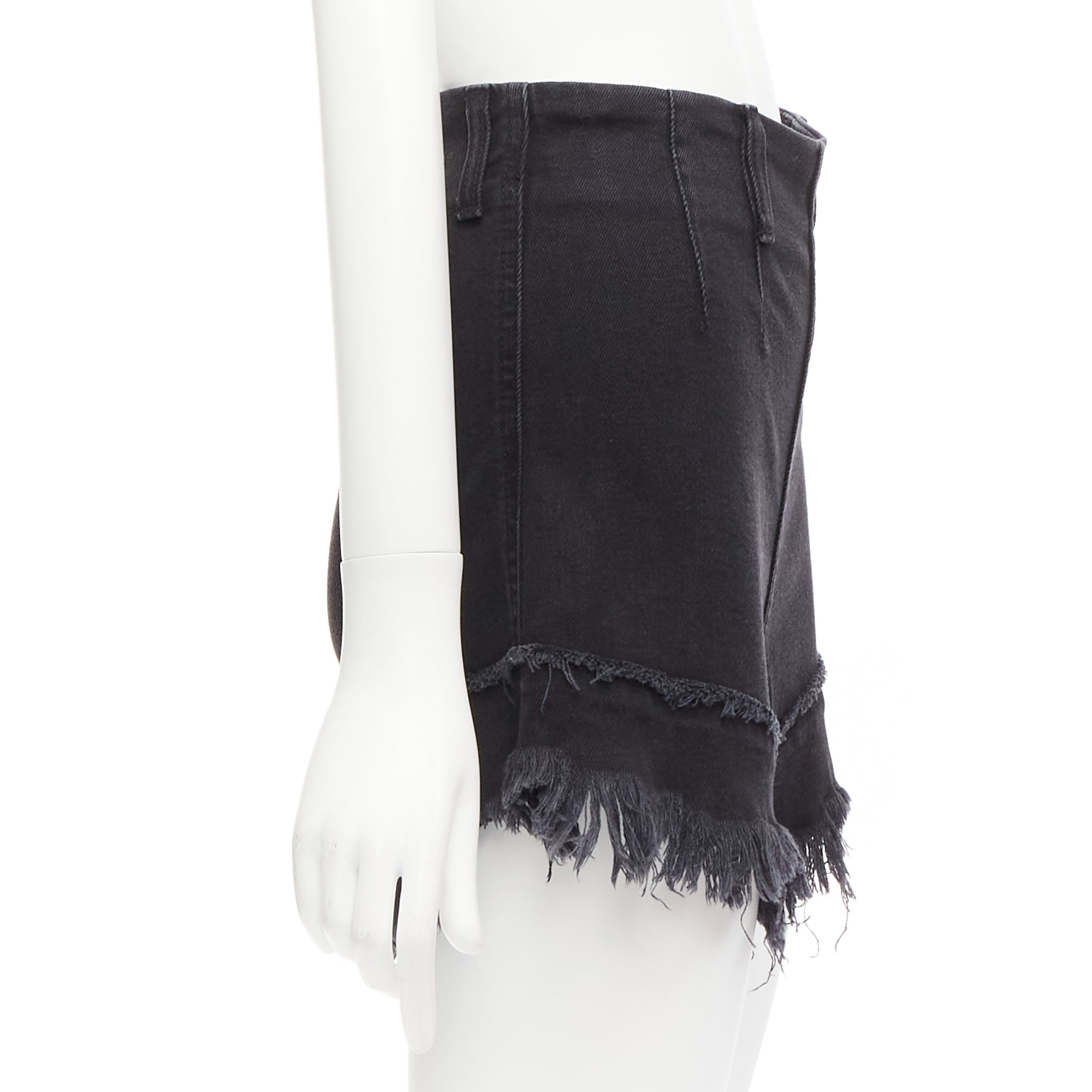 Philosophy Di Alberta Ferretti Frayed Flutter Shorts - 4