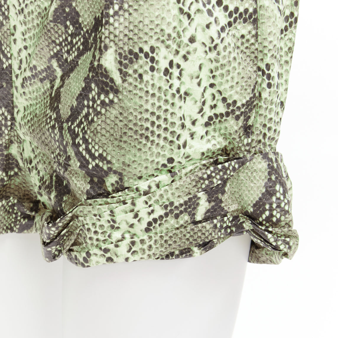 Philosophy Di Alberta Ferretti Paper Effect Shorts - Back view