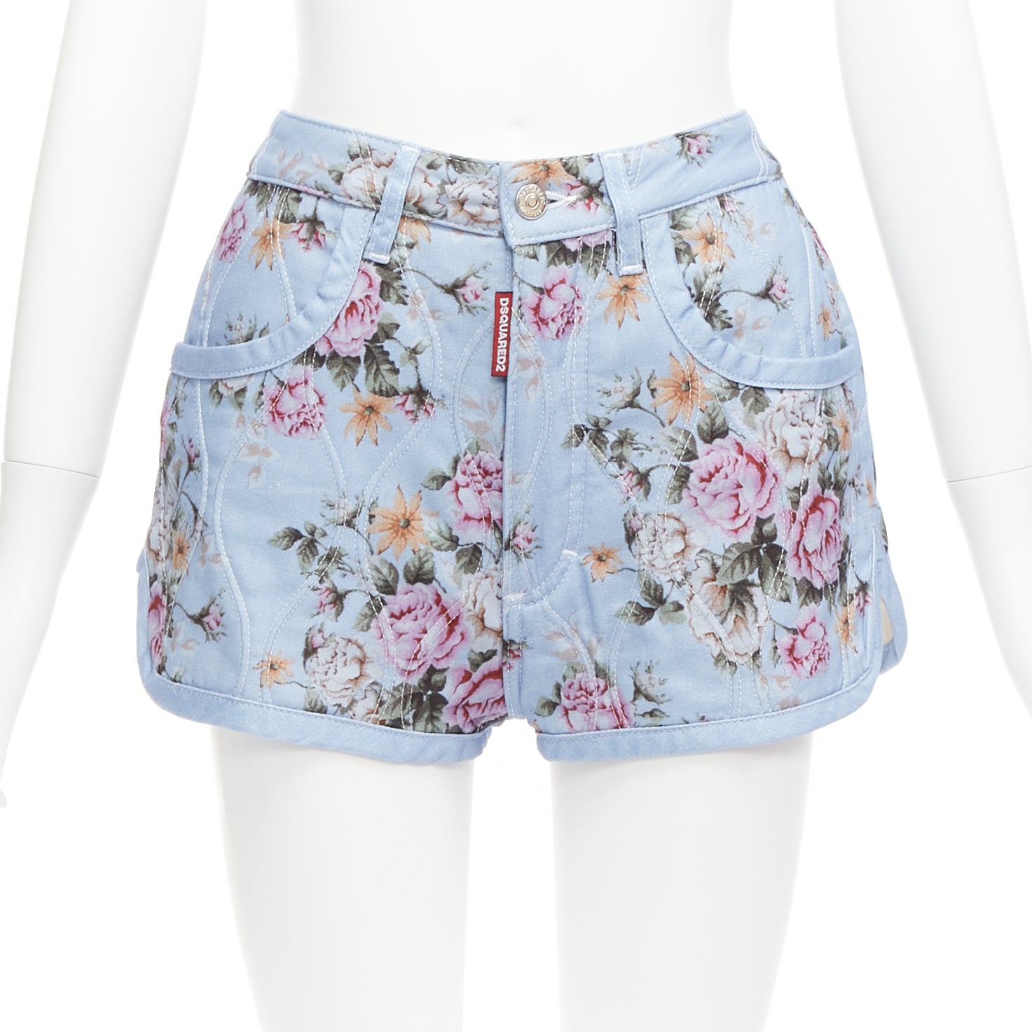 Dsquared2 Floral Bloomer Shorts
