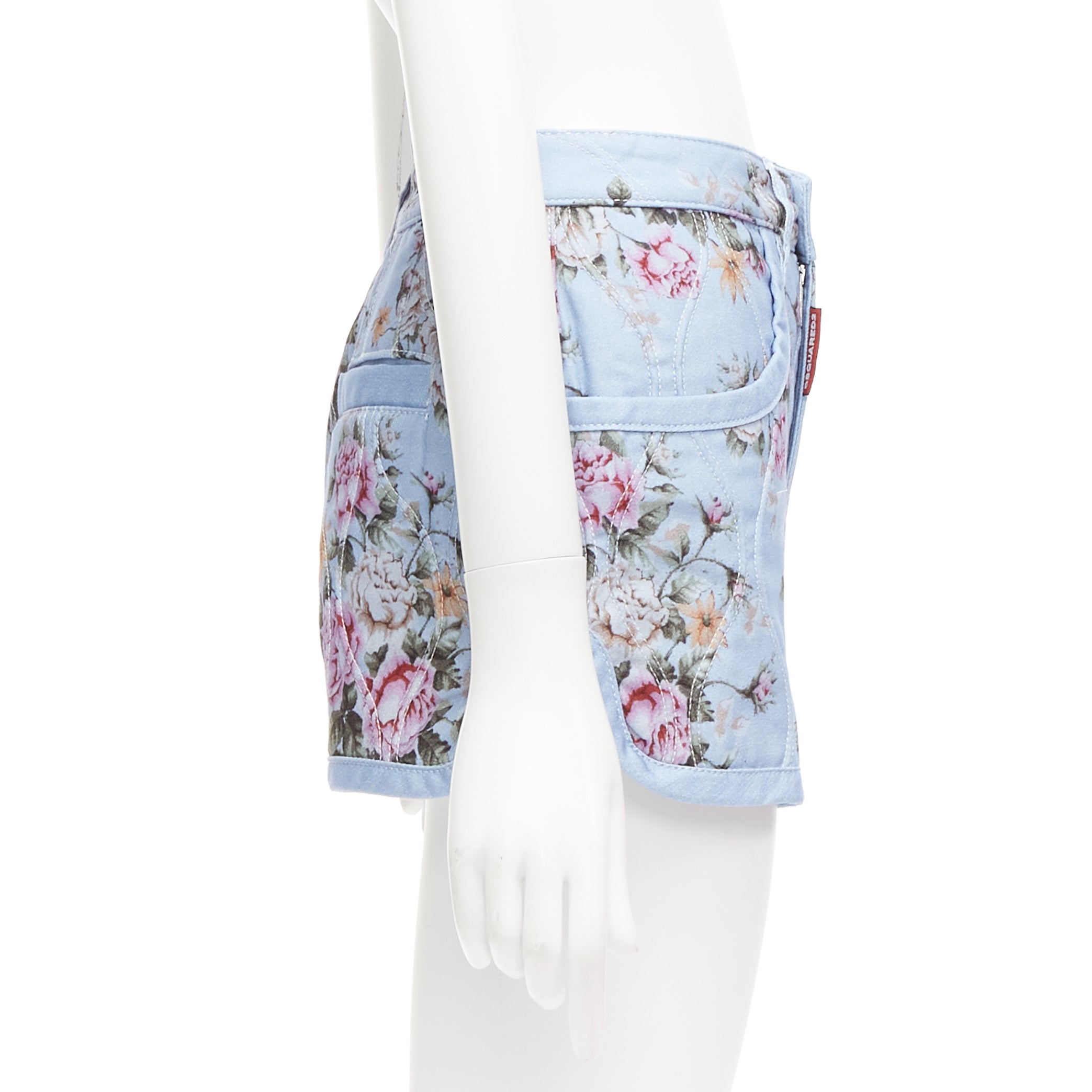 Dsquared2 Floral Bloomer Shorts - 4