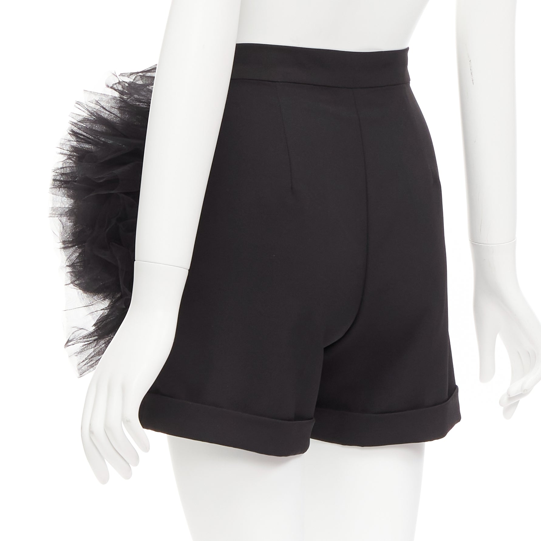 Loulou Tulle Flower Shorts - Detail 1