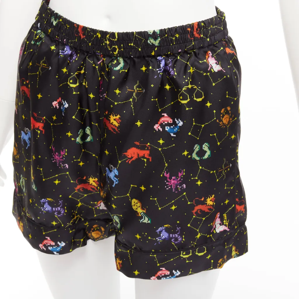 Dior Astrology Boxer Shorts Black Silk Never worn - Back View