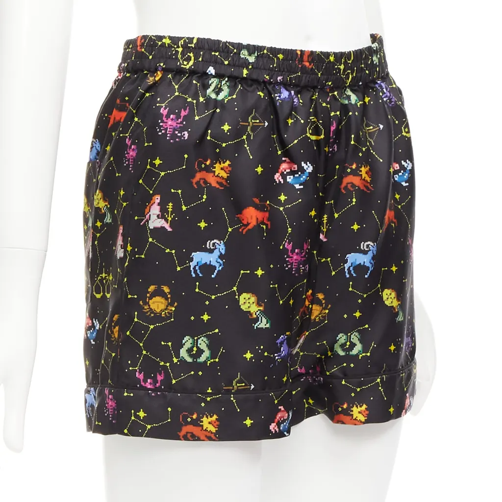 Dior Astrology Boxer Shorts Black Silk Never worn - Inside View