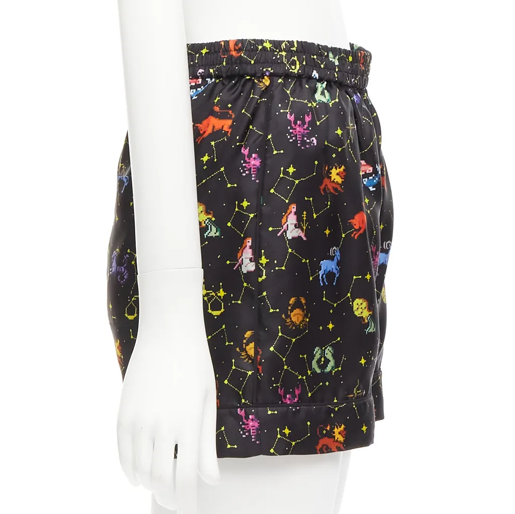 Dior Astrology Boxer Shorts Black Silk Never worn - Model View