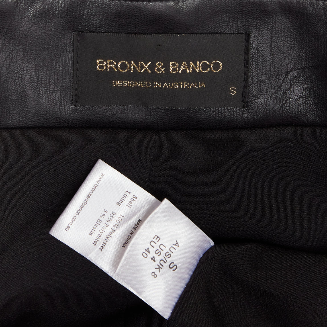 Bronx And Banco Paperbag Leather Shorts - Image 10