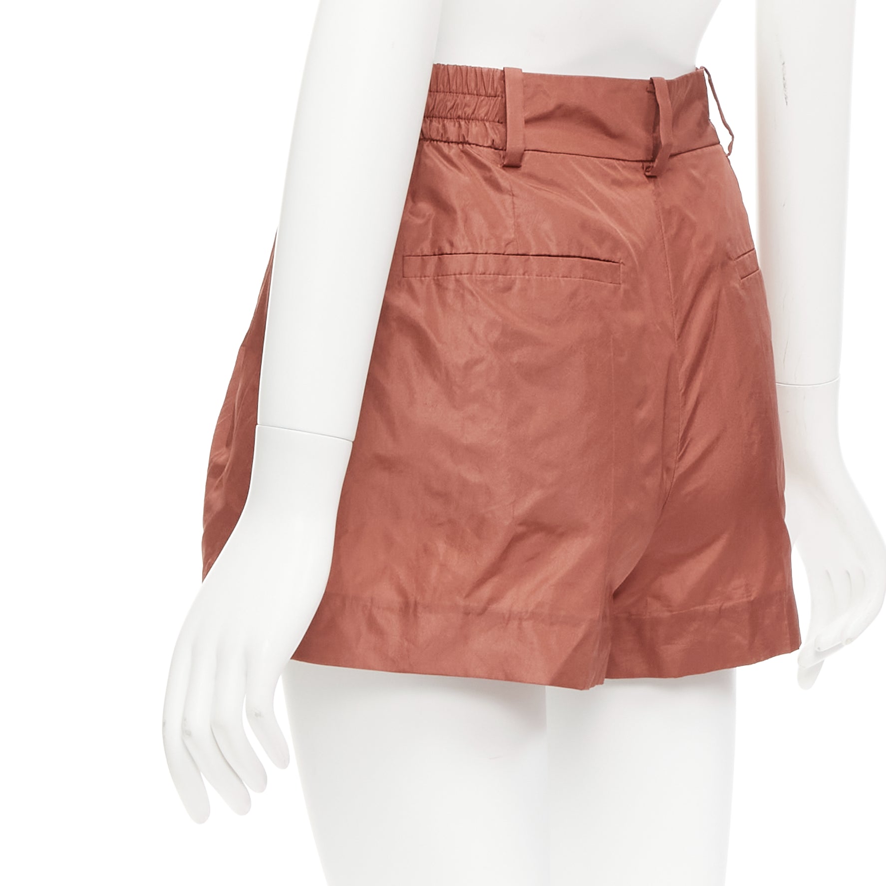 Valentino Garavani Brick Silk Shorts - Detail 1