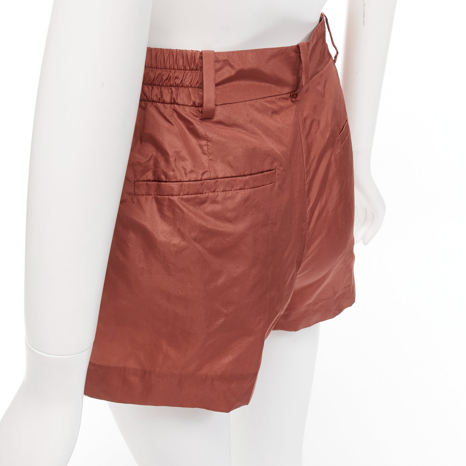 Valentino Garavani Brick Silk Shorts - Detail 2