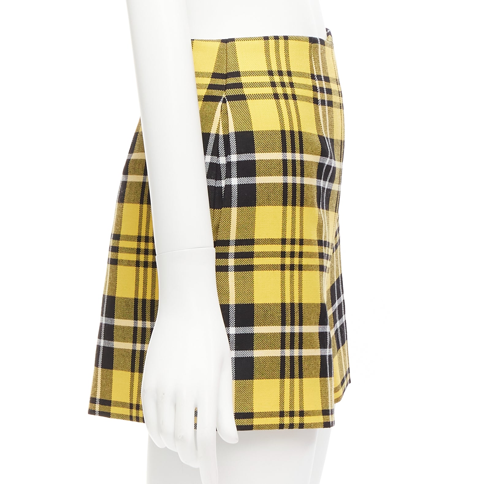 Dior Plaid Wool Shorts - 4