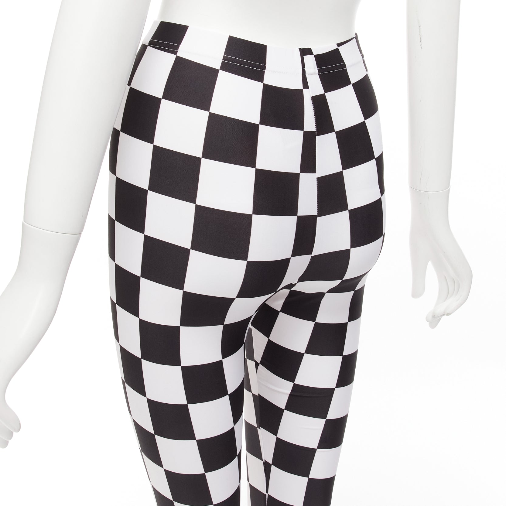 Comme Des Garcons Checkerboard Leggings - Detail 2