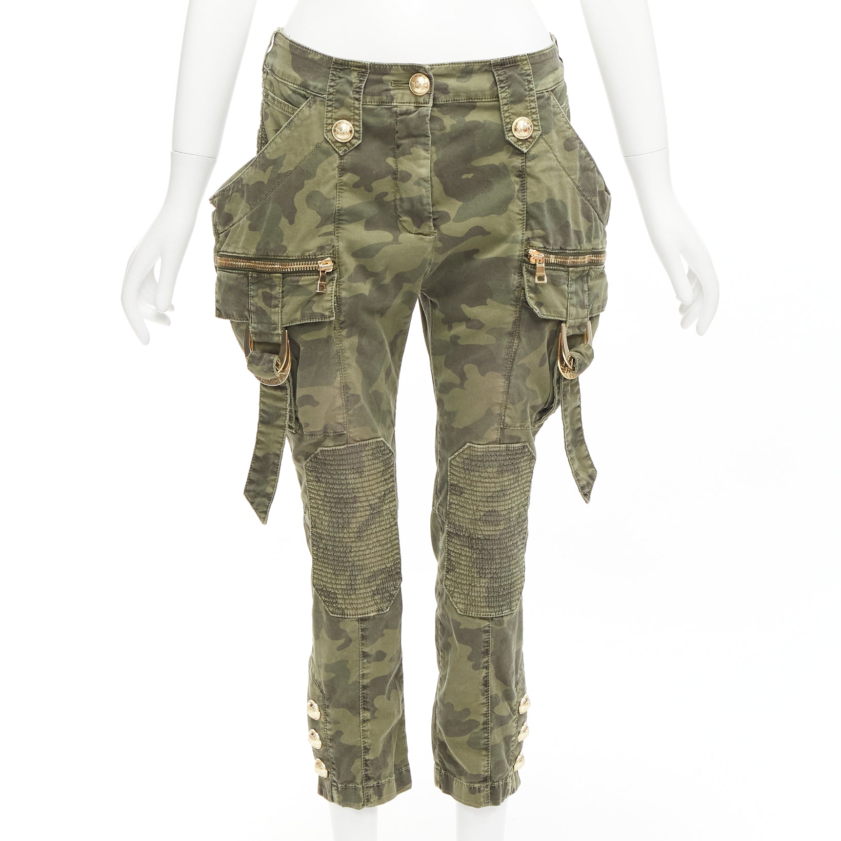 Balmain Camo Cargo Pants