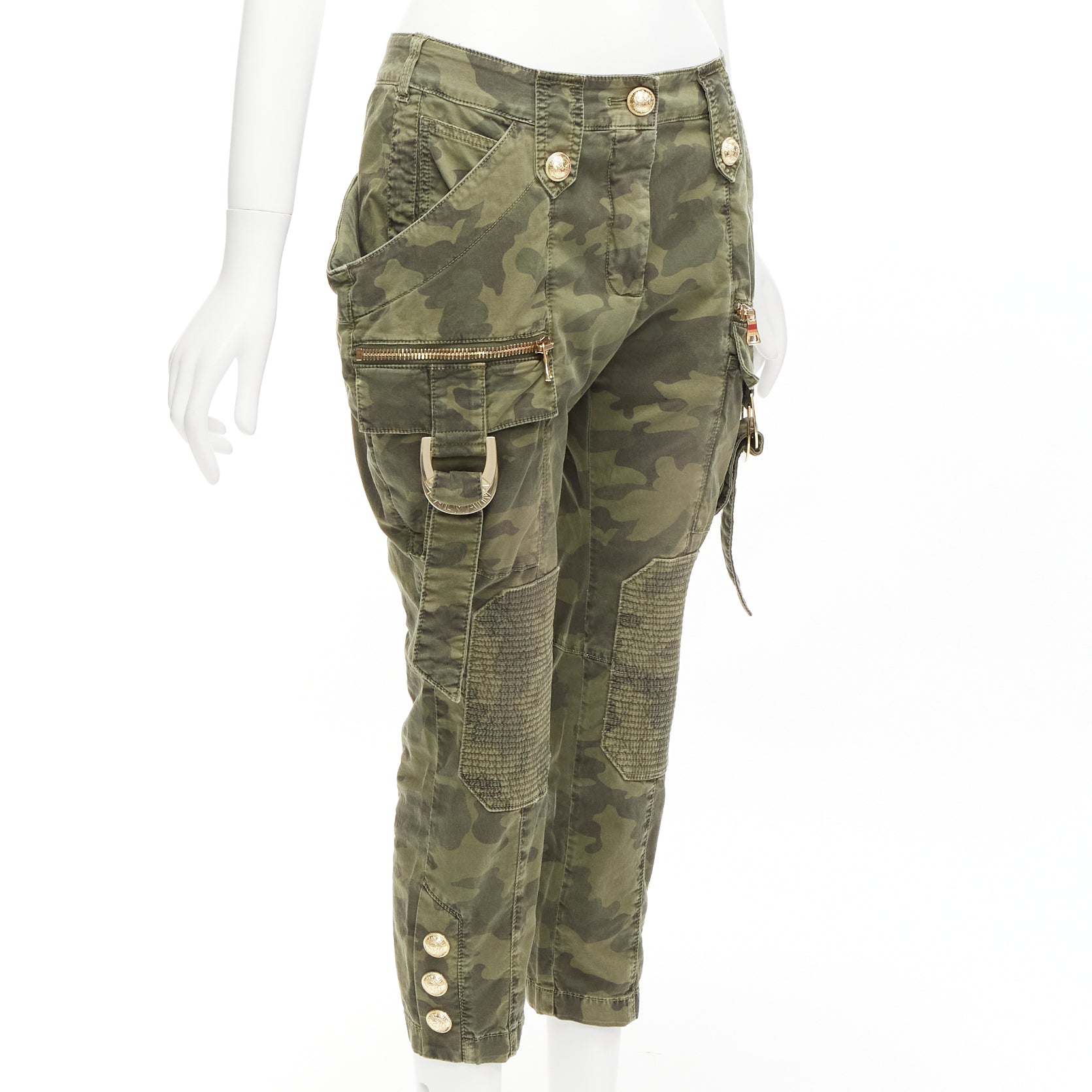 Balmain Camo Cargo Pants - Image 6