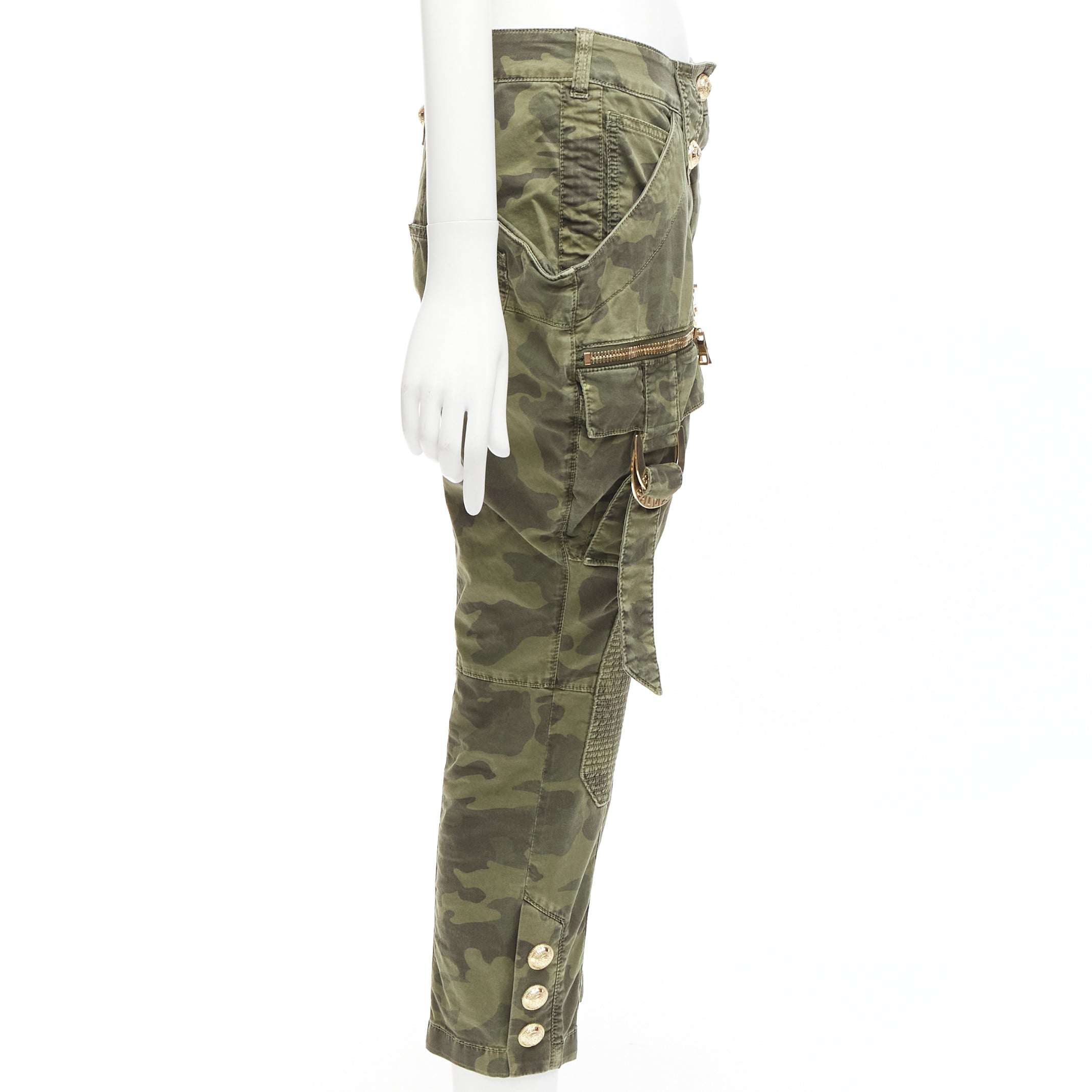 Balmain Camo Cargo Pants - 4