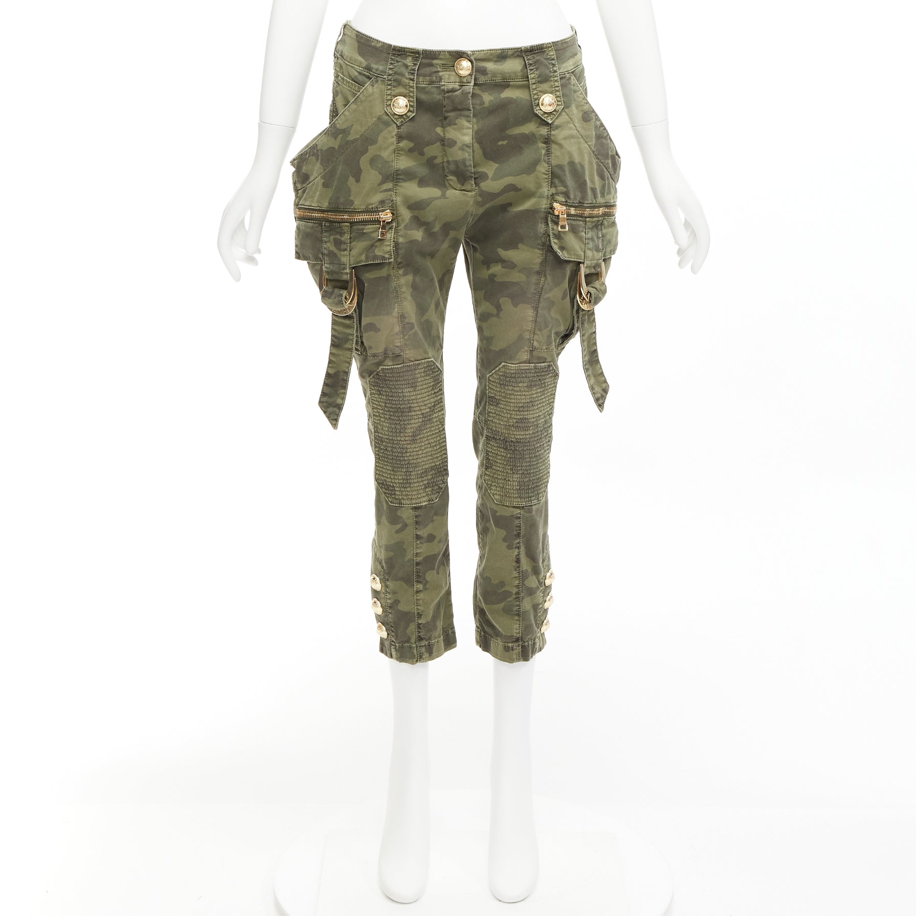 Balmain Camo Cargo Pants - Image 11